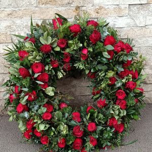 Coroana funerara Cu sufletul indurerat