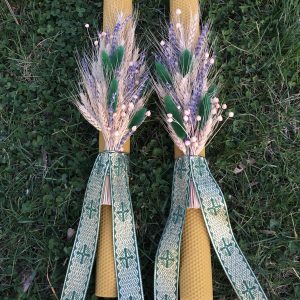 Lumanare pascala pentru noaptea de inviere