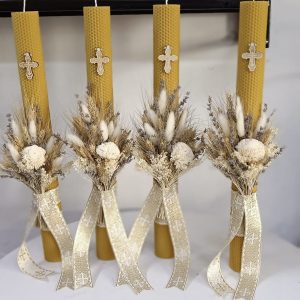 Lumanare pascala preot