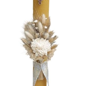 Lumanare pascala preot cu cruce