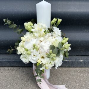 Lumanari de nunta Alb perfect